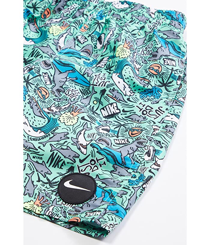 Nike Kids Shark Party 8 Volley Shorts (Little Kids/Big Kids) thumbnail
