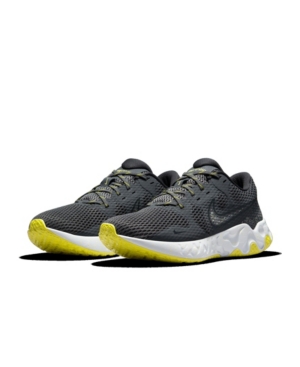 Nike Men's Renew Ride 2 Running Shoes Gray/Green, 10 - Men's Running at Academy Sports