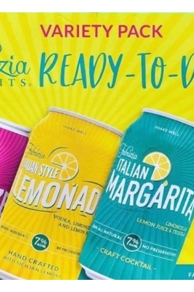Fabrizia Variety Pack Ready-to-drink - 8x 12oz Cans