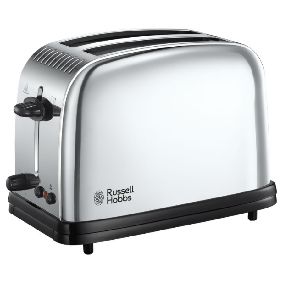 Russell Hobbs 23310 Classic Long Slot 2-Slice Toaster - Stainless Steel