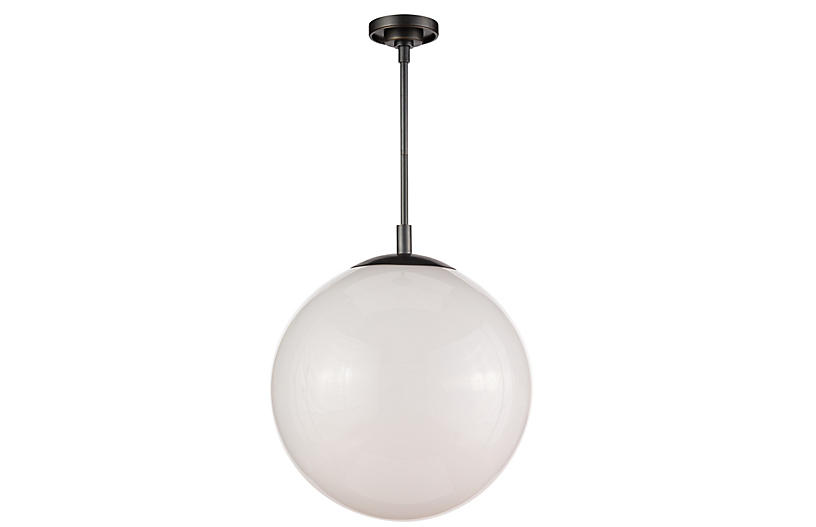 Regina Andrew Coastal Living Bistro 17 Inch Large Pendant - 17-1021