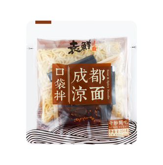 YUANXIAN Chengdu Sour & Spicy Cold Noodles - Mild & Sweet, 8.81oz