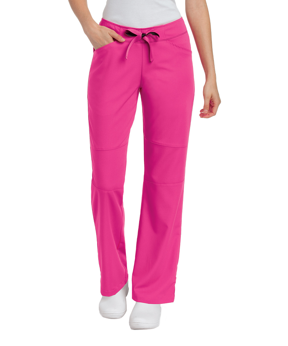 Urbane Women's Scrubs Bottoms POPPY - Poppy & Waterfall Drawstring Scrub Pants - Women, Women's Tall & Petite