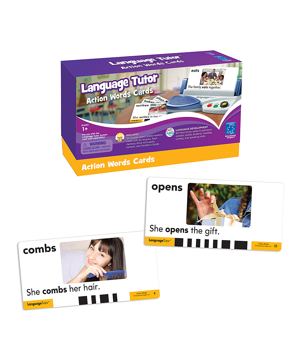 Educational Insights    - Action Words Card Set