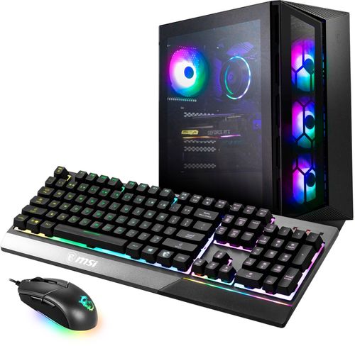 MSI - Aegis RS  Gaming Desktop - Intel Core I7-11700F - 16GB Memory - NVIDIA Geforece RTX 3070 - 1TB SSD - Black - Black