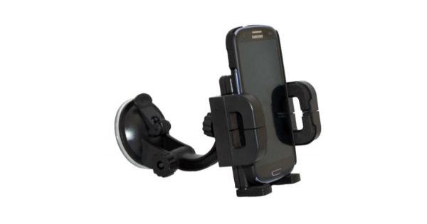 Xenda 360 Degree Rotatable Universal Car Mount Windshield Cell Phone Holder Stand for MetroPCS Blackberry Curve 8530 - HTC One V - HTC Wildfire S...