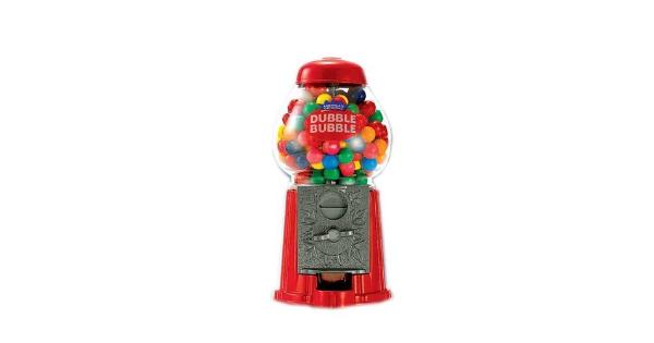 Dubble Bubble 9 Inch Die-Cast Gumball Bank