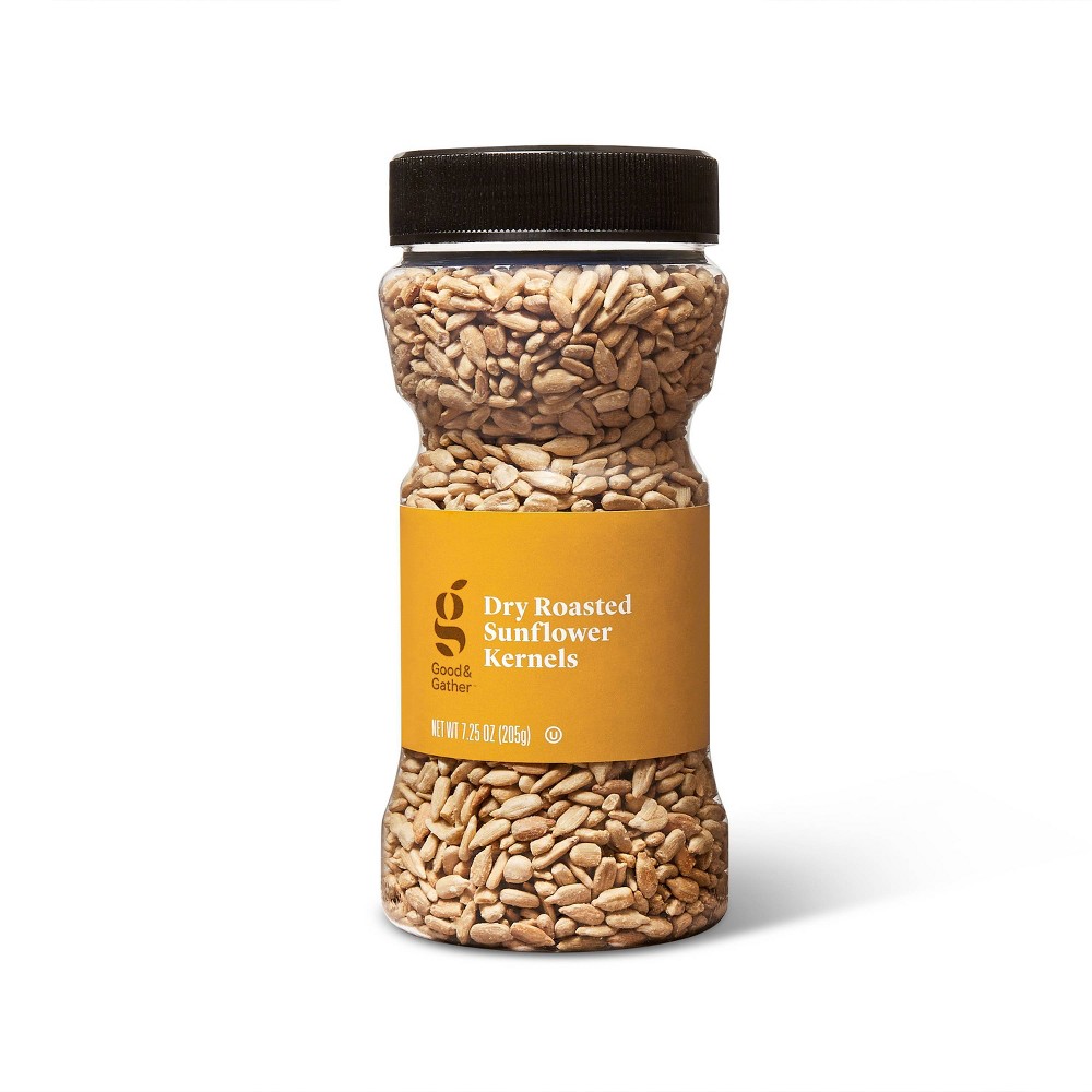 Dry Roasted Sunflower Kernels - 7.25oz - Good & Gather™ Nutrition and  Ingredients - Good Eats