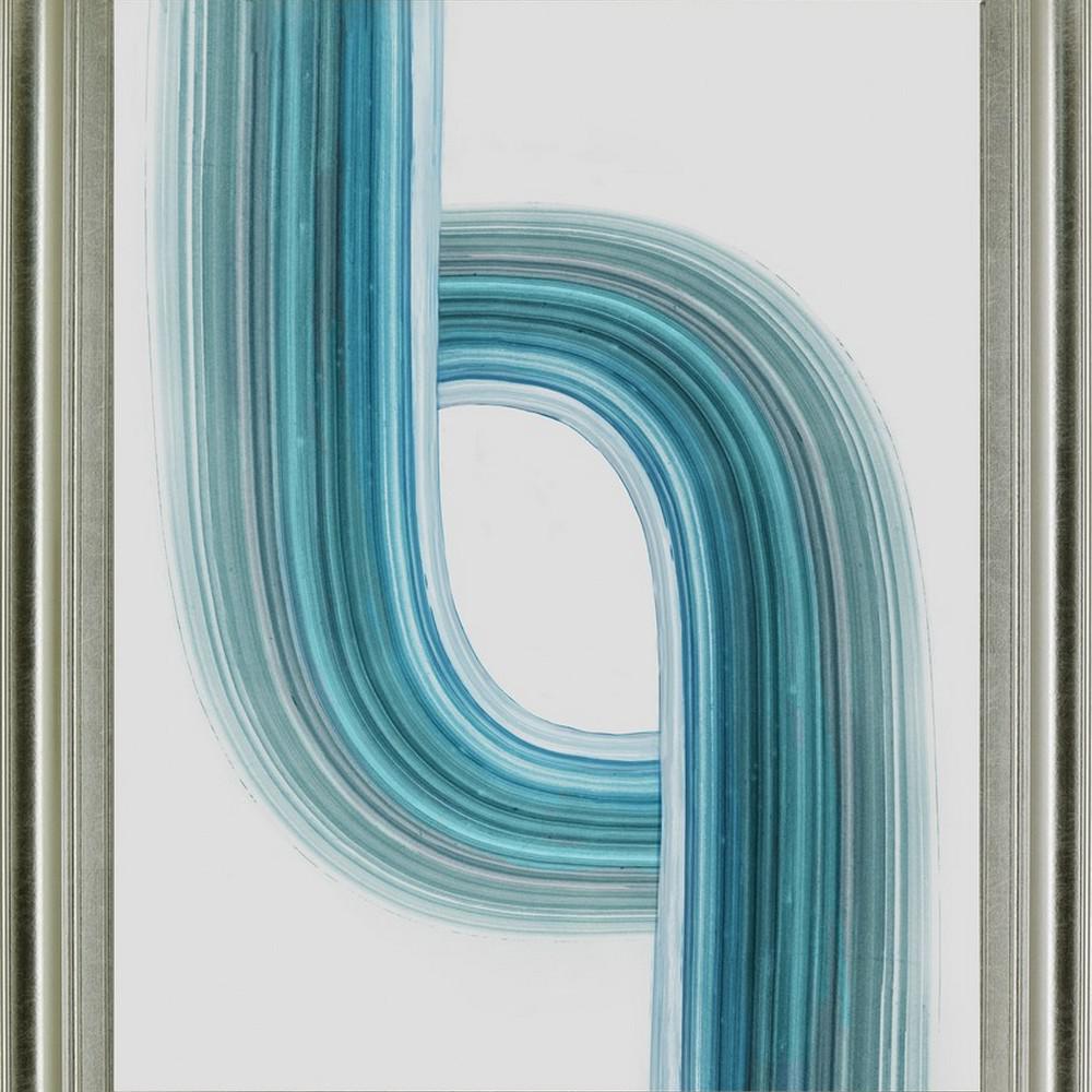 1 Piece Framed Graphic Print Abstract Art Print 34 in. X 28 in
