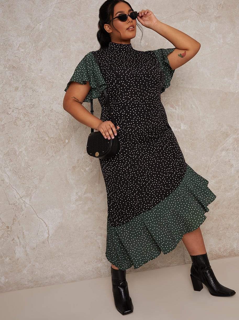 Chi Chi London Moira Dress-Black Dress Size 16