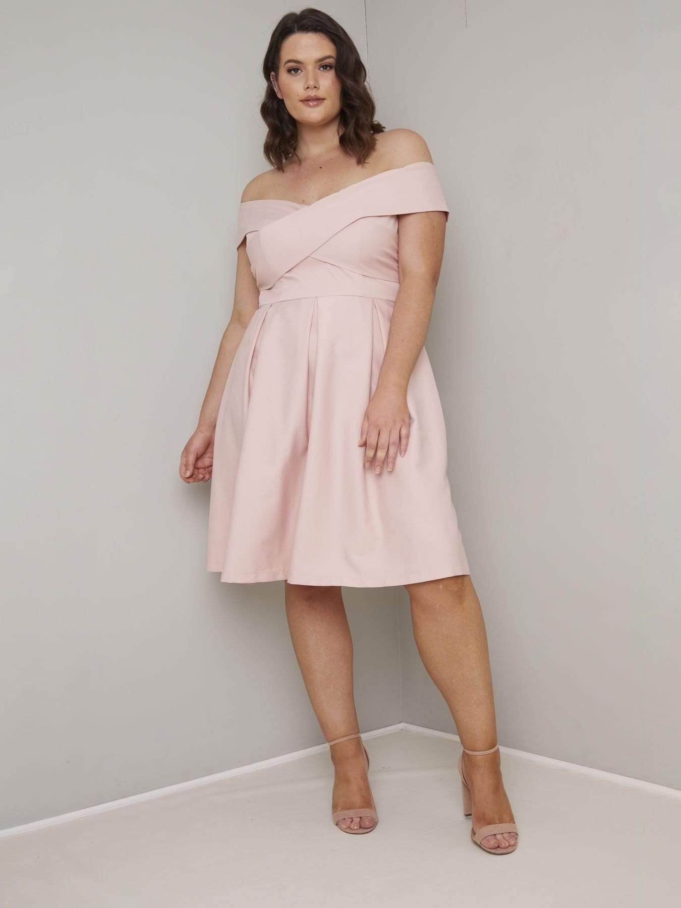 Chi Chi London Oceanie Dress-Rose Dress Size 16