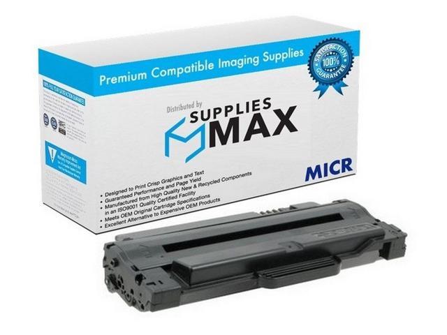 SuppliesMAX Compatible MICR Replacement for Samsung ML-1910/1915/2525/2540/2580/SCX-4600/4623/SF-650 Toner Cartridge (2500 Page Yield) (SU770A)