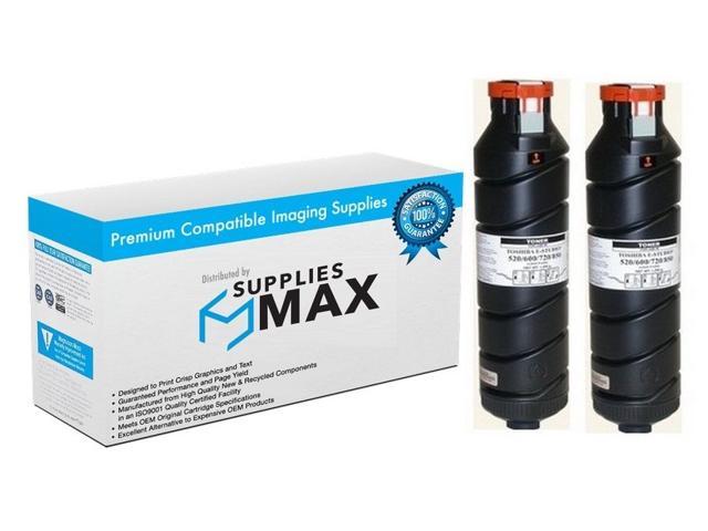 SuppliesMAX Compatible Replacement for Imagistics IM-5530/IM-6030/IM-7230/IM-8530 Series Toner Cartridge (2/PK-64400 Page Yield) (670-5 2PK)