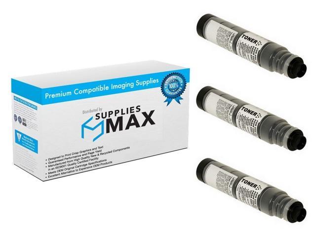 SuppliesMAX Compatible Replacement for Savin 4015/4018D/8016/8020/9016/9021 Toner Cartridge (3/PK-260 Grams-9000 Page Yield) (TYPE 4018) (9896 3PK)