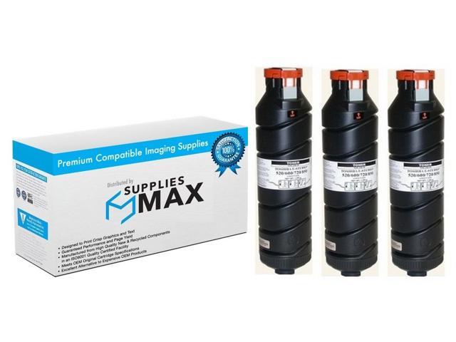 SuppliesMAX Compatible Replacement for OCE IM-5530/IM-6030/IM-7230/IM-8530 Series Toner Cartridge (3/PK-64400 Page Yield) (670-5 3PK)