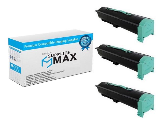 Recertified - SuppliesMAX Replacement for WorkCentre 5325/5330/5335 Toner Cartridge (3/PK-30000 Page Yield) (006R01159 3PK)