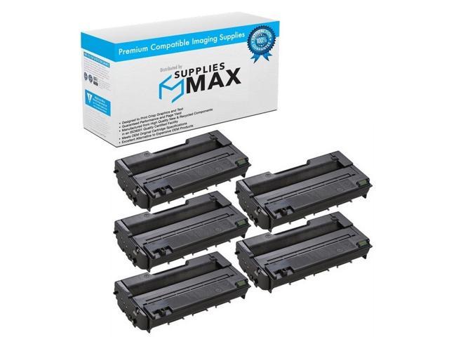 SuppliesMAX Compatible Replacement for Lanier SP-3500N/3500SF/SP-3510DN/3510SF Toner Cartridge (5/PK-6400 Page Yield) (TYPE SP3500XA) (480-6990 5PK)