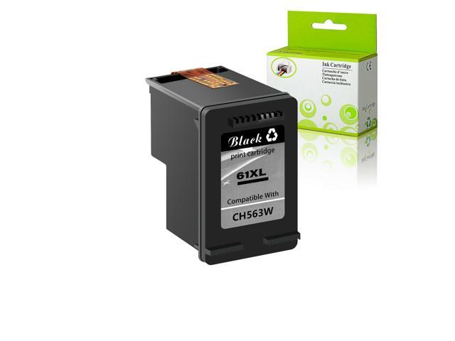 Recertified - Black 1Pk 61Xl Refill Ink Print Cartridge for Hp Deskjet 2540 2510 Deskjet 1510