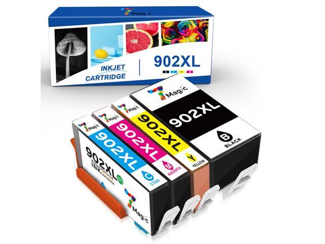 4 Pack 902Xl Ink Set for Hp Office Jet Pro 6968 6960 6970 6975 6979 6971 6974