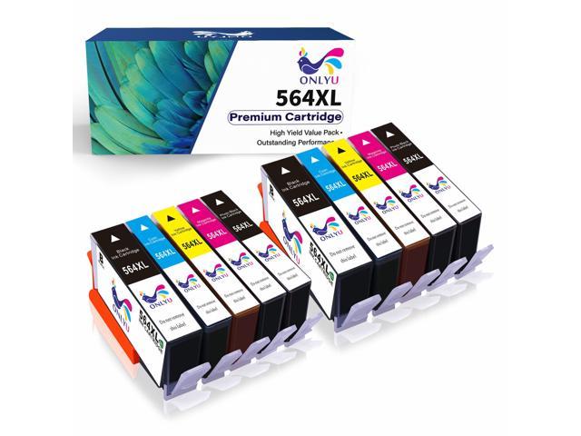 10Pk 564Xl Ink Cartridge for Hp Deskjet 3520 3522 3524 3526 Photosmart 5510 7525