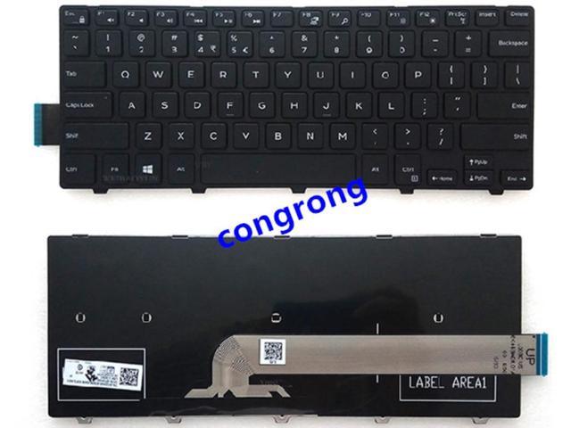 Laptop English Keyboard for DELL Inspiron 3458 3451 3443 3449 3441 5442 5443 5445 5447 5451 Laptop Keyboard US Layout