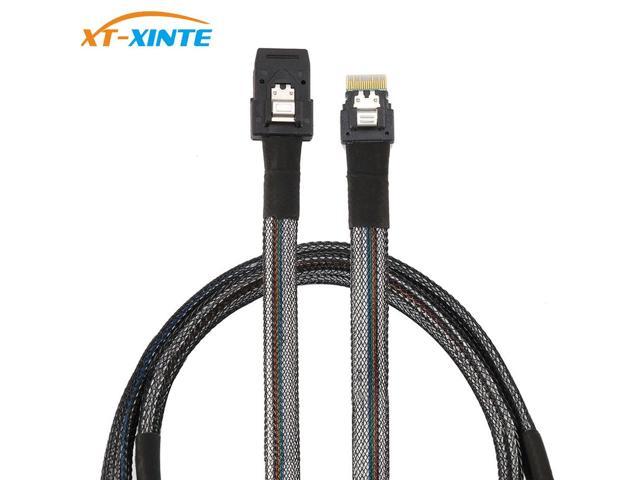 Slim SAS 38P to Mini SAS 36P Sff-8654 to Sff-8087 Server Hard Drive Cable Server Hard Disk Cable SAS38P to SAS36P