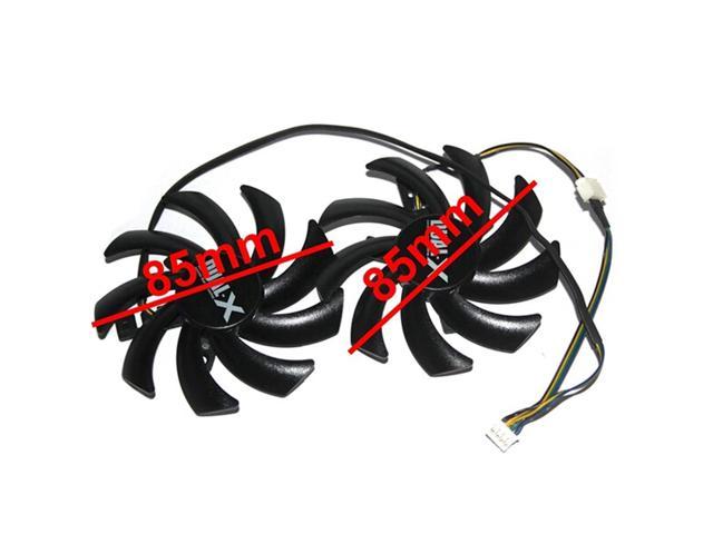 2Pcs/lot 85mm FD7010H12S 12V 40mm Hole Graphics Video Card Fan Replacement for Sapphire HD 7790 7850 7870 7950 Cooling System