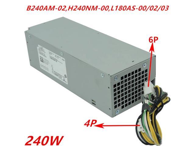 PSU for Dell 3250 3252 3267 3668 3669 3040 3046 3050 5040 7040 6Pin 240W Power Supply B240AM-02 H240NM-00 H240ES-02