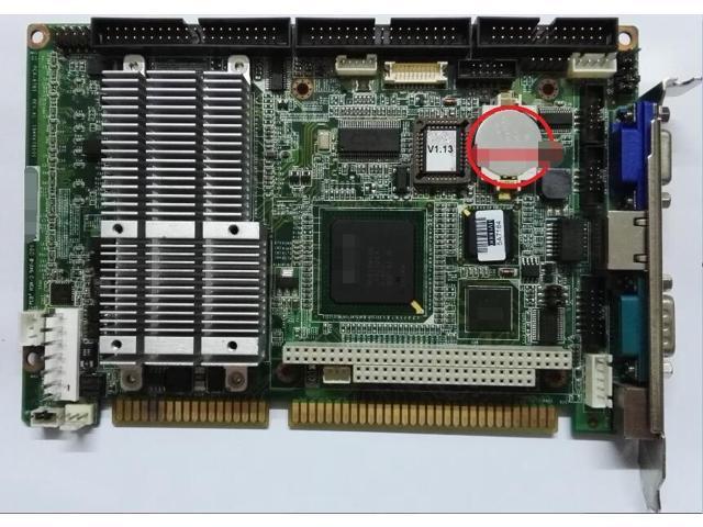 PCA-6781 Embedded IPC Mainboard ISA Industrial Motherboard Half-Size CPU Card PICMG1.0 PCA-6781VE with RAM PC104