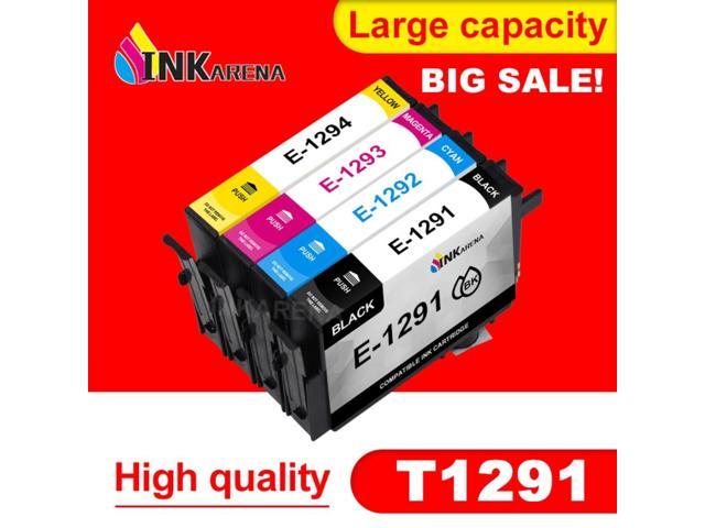 T1291 Full Ink Cartridge for Epson Compatible Cartridges Workforce WF-7015 7515 7525 3010DW 3520DWF 3530DTWF 3540DTWF