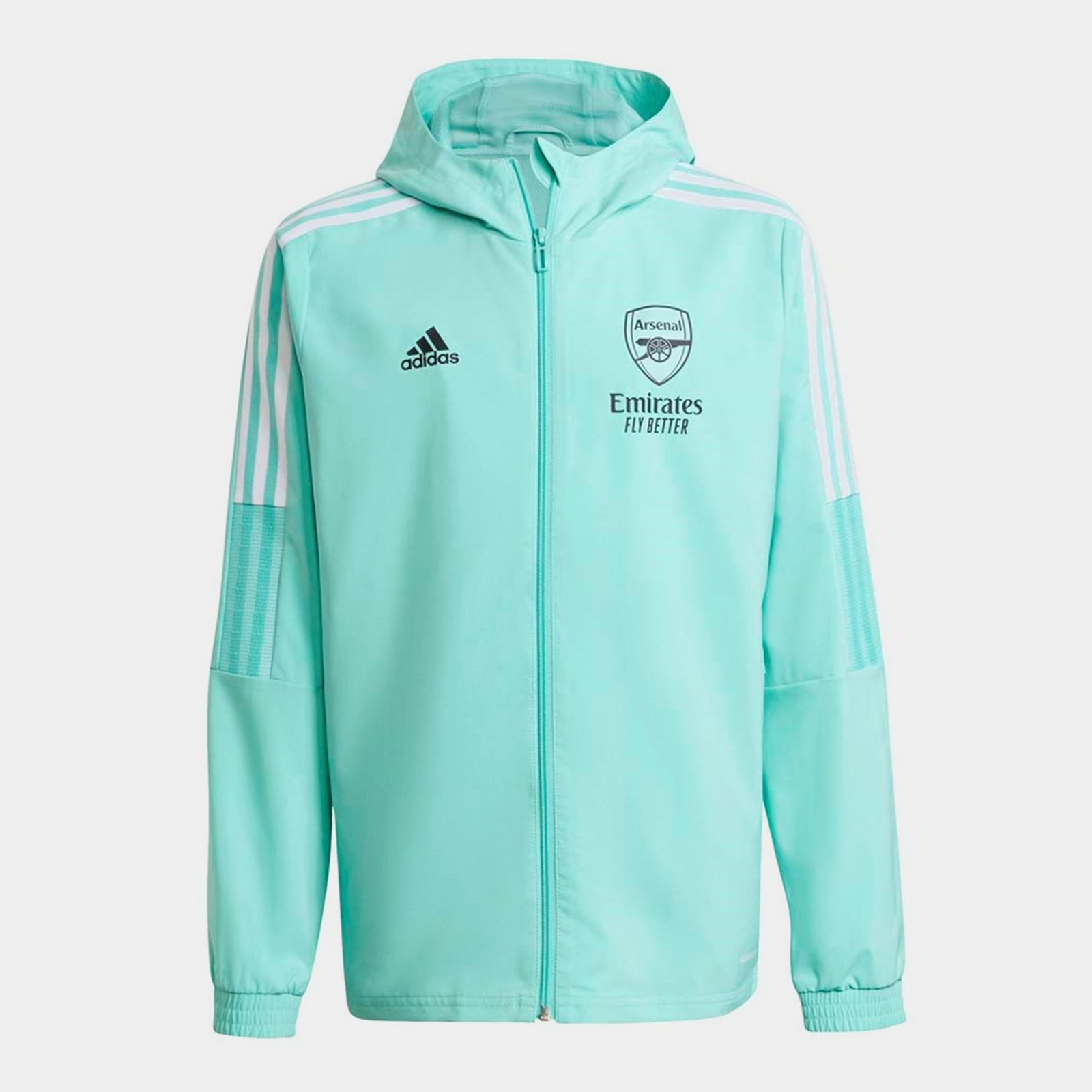 Adidas Arsenal Presentation Jacket 2021 2022 Junior - Mint
