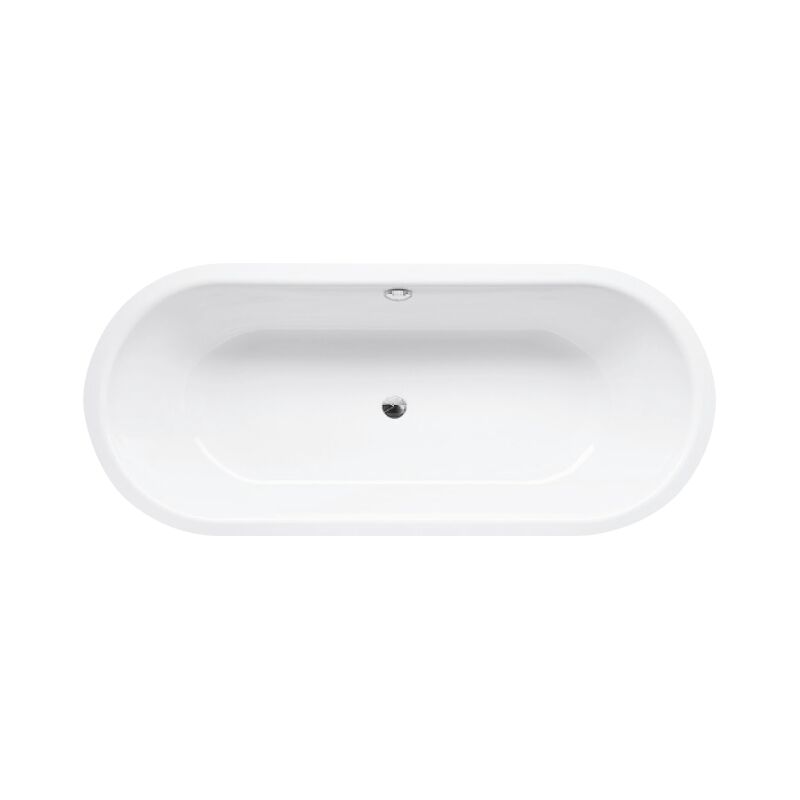 Bette Starlet Flair Oval, 188x88x42 Cm, 8775-, Coloris: Blanc - 8775-000