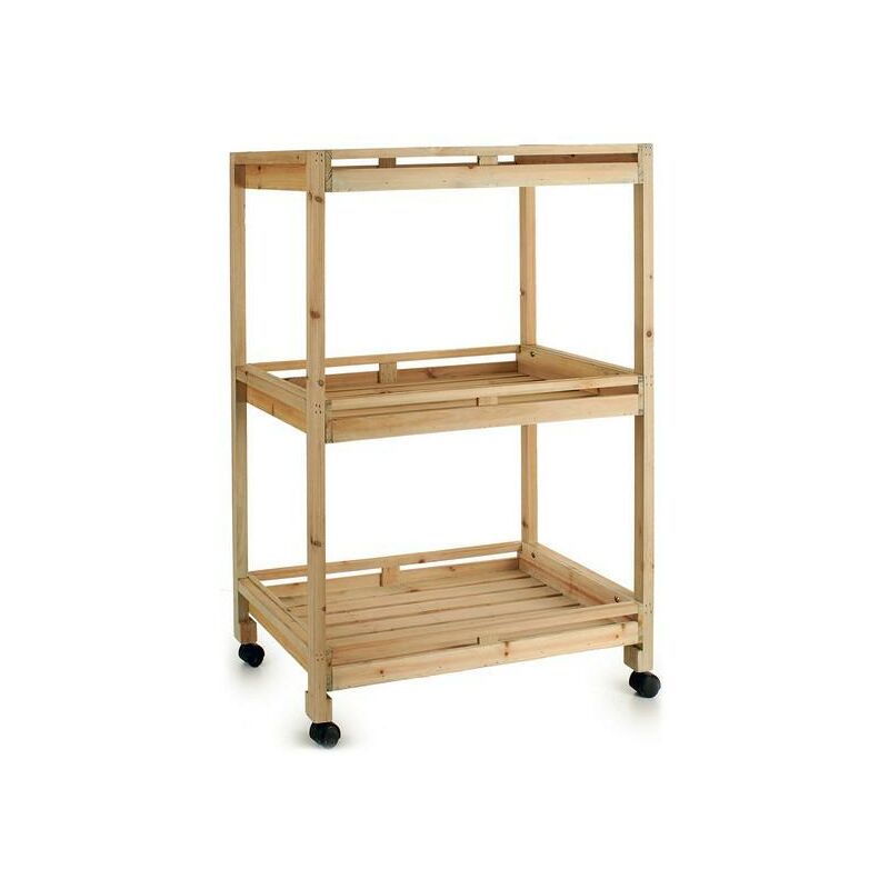 Étagère Bois (36 X 104 X 72,5 Cm) 3 Etagères