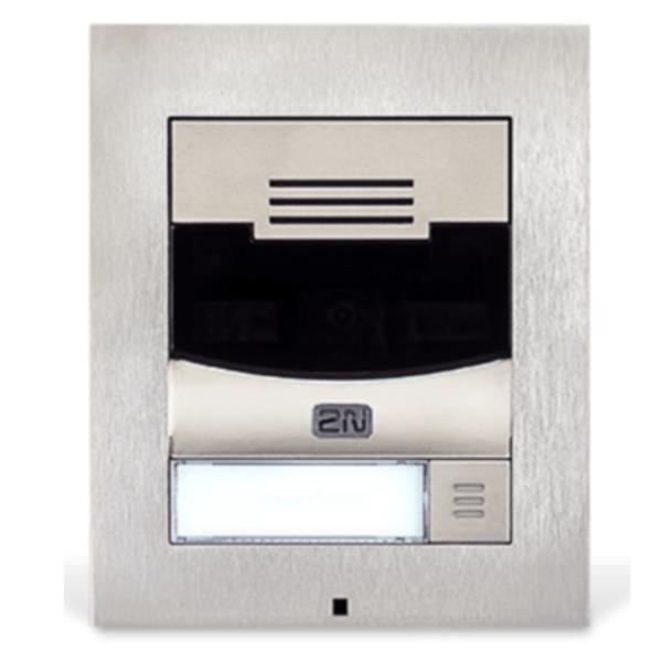 2N 9155301S Video Intercom System Satin Steel