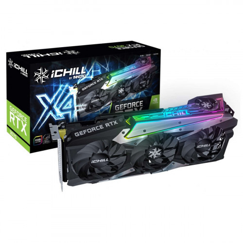 Inno3D Nvidia GeForce RTX 3070 ICHILL X4 LHR 8GB RGB Quad Fan Graphics Card