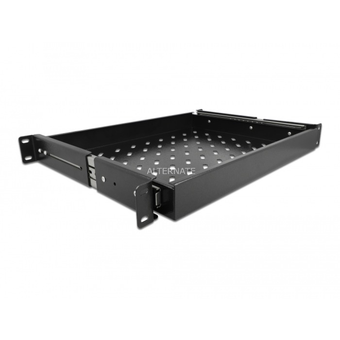 Delock - Rack-Schublade - Schwarz - 1U - 48.3 Cm (19)