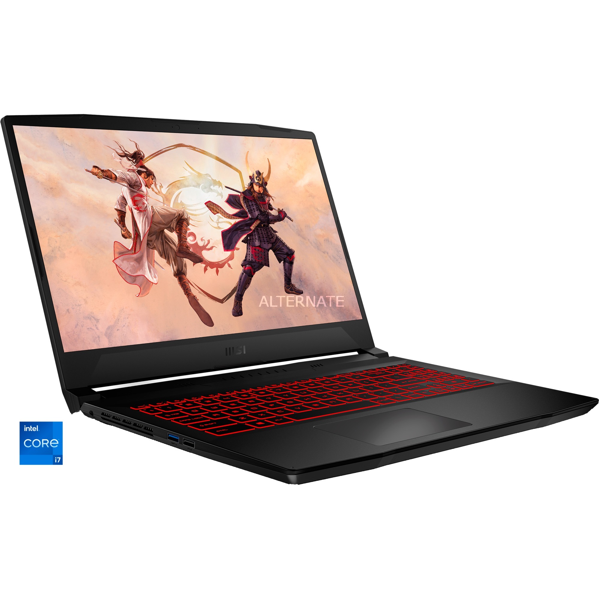 MSI GF66 11UG 062 Katana - Core I7 11800H / 2,3 GHz - FreeDOS - GF RTX 3070 - 16GB RAM - 512GB SSD NVMe - 39,6 Cm (15.6) 1920 X 1080 (Full HD) @ 144 H