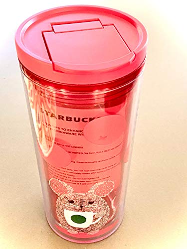 Starbucks 2020 YEAR of the RAT Double Walled Acrylic Tumbler, 12 Fl Oz thumbnail
