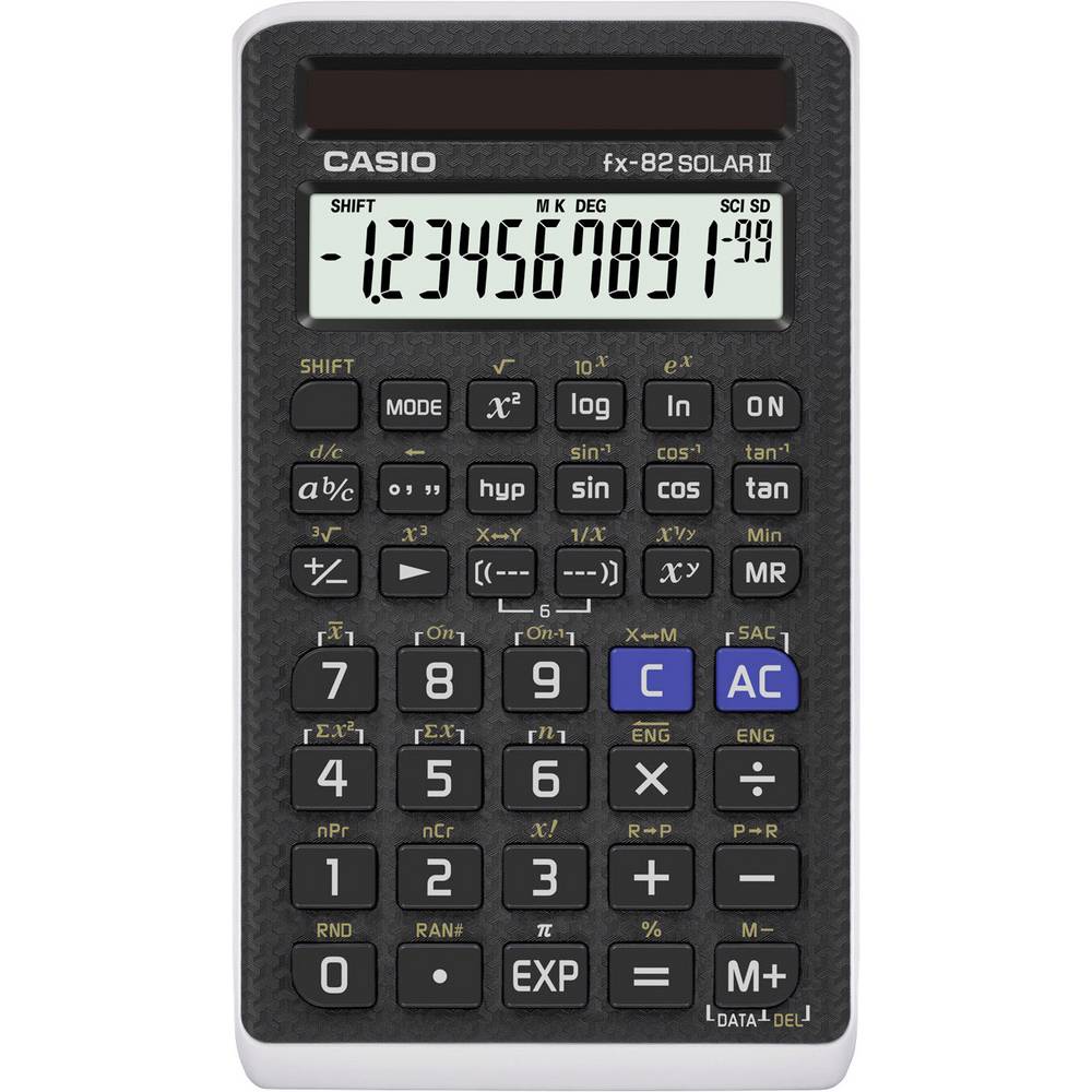 Casio FX-82Solar Calculator Desktop Scientific Black