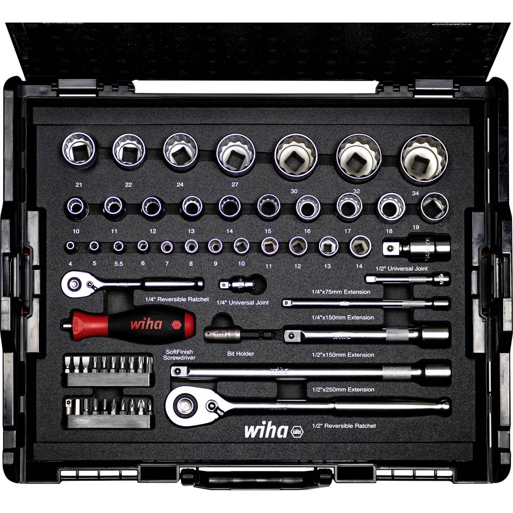 Wiha 60-Piece 1/2 in Bi-Hexagonal