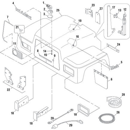 Pai FGM-5797 - Moulding
