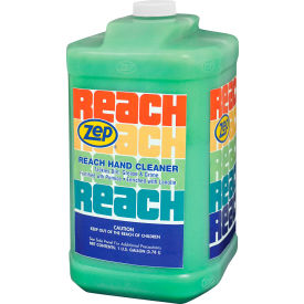 Zep Commercial Reach Liquid Hand Soap Cleaner, Almond Scent, 128 Oz Bottle