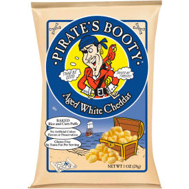 Pirate's Booty Aged White Cheddar Cheese Puffs 1 Oz. Bag, PK24