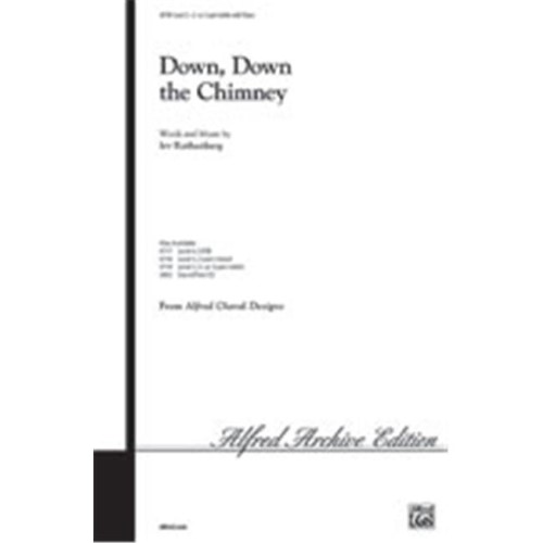 00-4719 Down- Down the Chimney - Music Book
