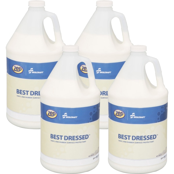 SKILCRAFT� Zep� Liquid Surface Cleaner Protectant, 128 Oz Bottle, Case of 4 (AbilityOne 7930-01-619-1848)