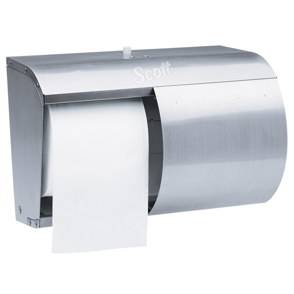 B3180203 Scott Pro Coreless SRB Stainless Steel Tissue Dispenser, Silver