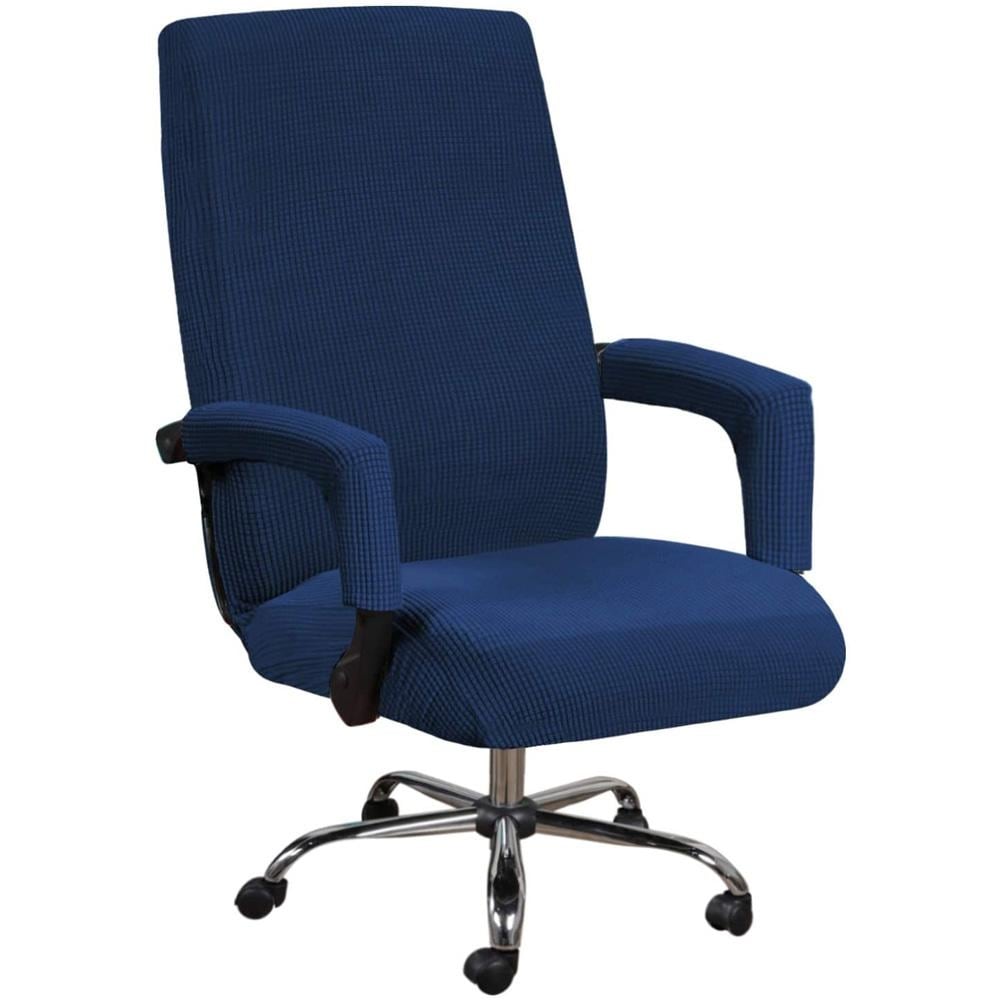 Stretch Office Chair with Arms Back and Seats High Slipcovers - 3535