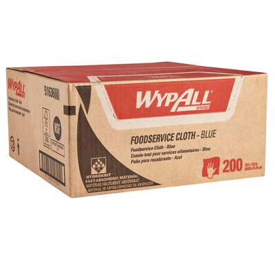 Foodservice Cloths  12.5 X 23.5  Blue  200/Carton