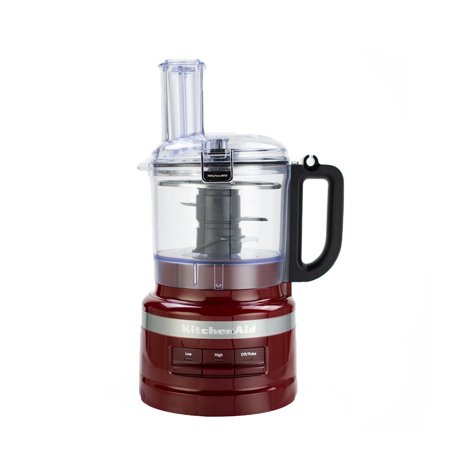 KitchenAid Refurbished 7 Cup Food Processor Plus in Red, RKFP0719GC