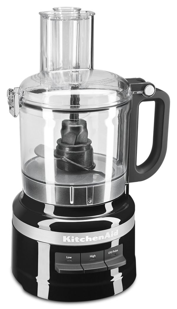 KitchenAid® Refurbished 7-Cup Food Processor Bundle in Black, RKFP0718OB